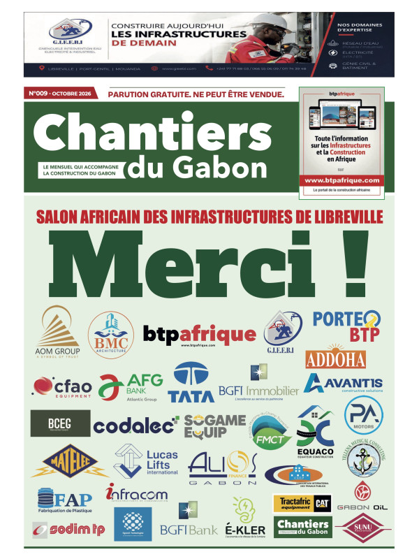 CHANTIER DU GABON 10/10/2026