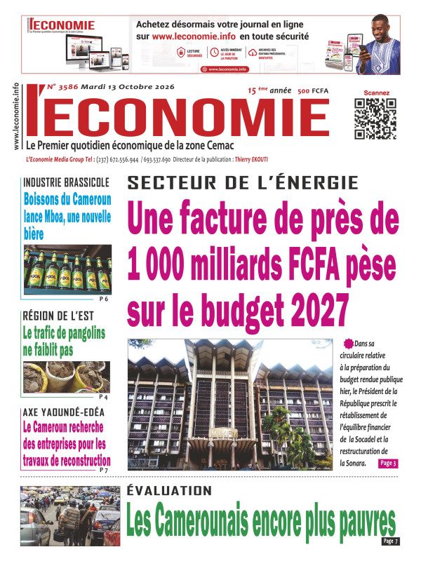 Le quotidien de l'economie 13/10/2026