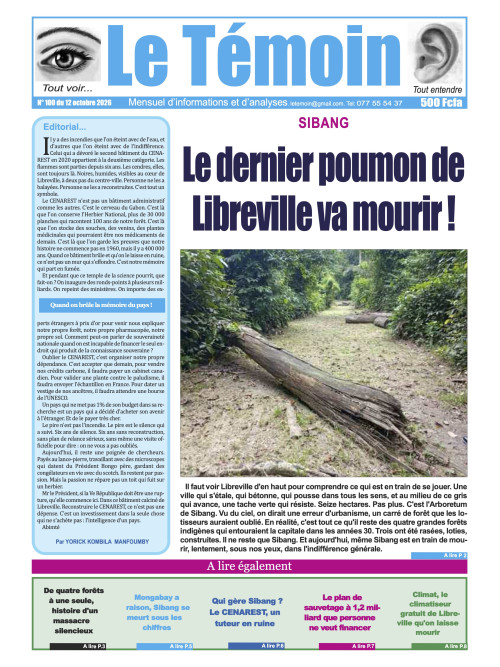 Le Temoin 12/10/2026