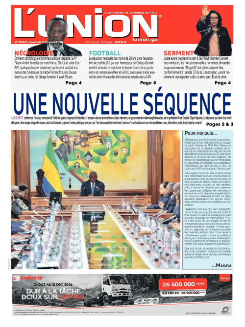 L'Union 16/10/2026