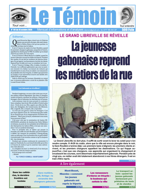 Le Temoin 16/10/2026