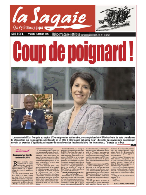 La Sagaie 16/10/2026