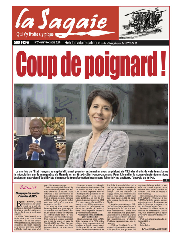 La Sagaie 16/10/2026