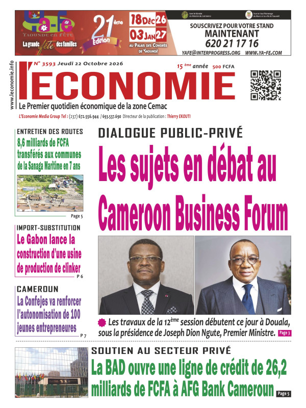 Le quotidien de l'economie 22/10/2026