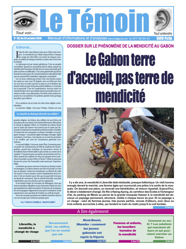 Le Temoin 20/10/2026