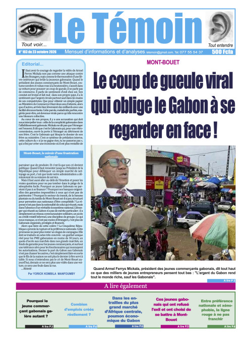 Le Temoin 23/10/2026