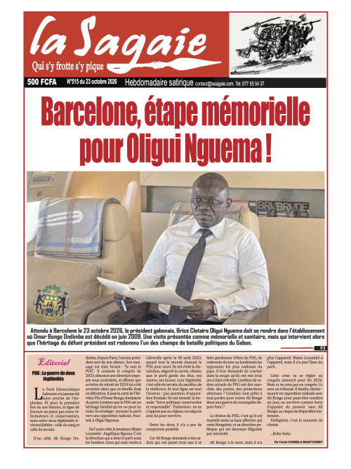 La Sagaie 23/10/2026