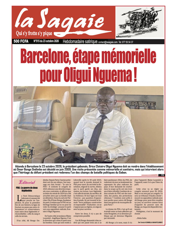 La Sagaie 23/10/2026