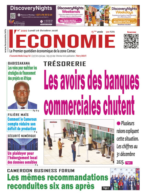 Le quotidien de l'economie 26/10/2026