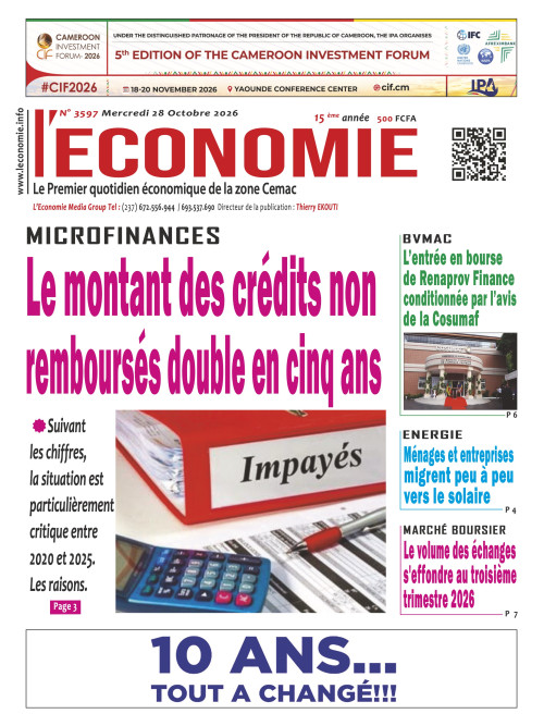 Le quotidien de l'economie 28/10/2026