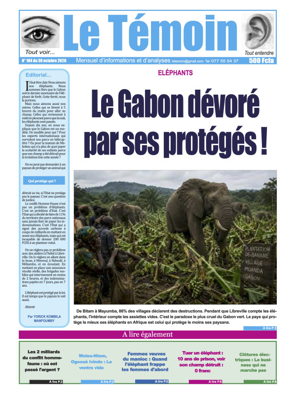 Le Temoin 30/10/2026
