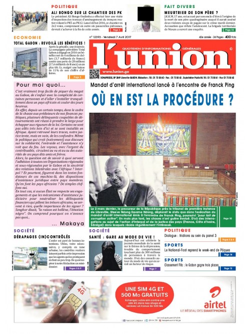 L'Union 07/04/2017