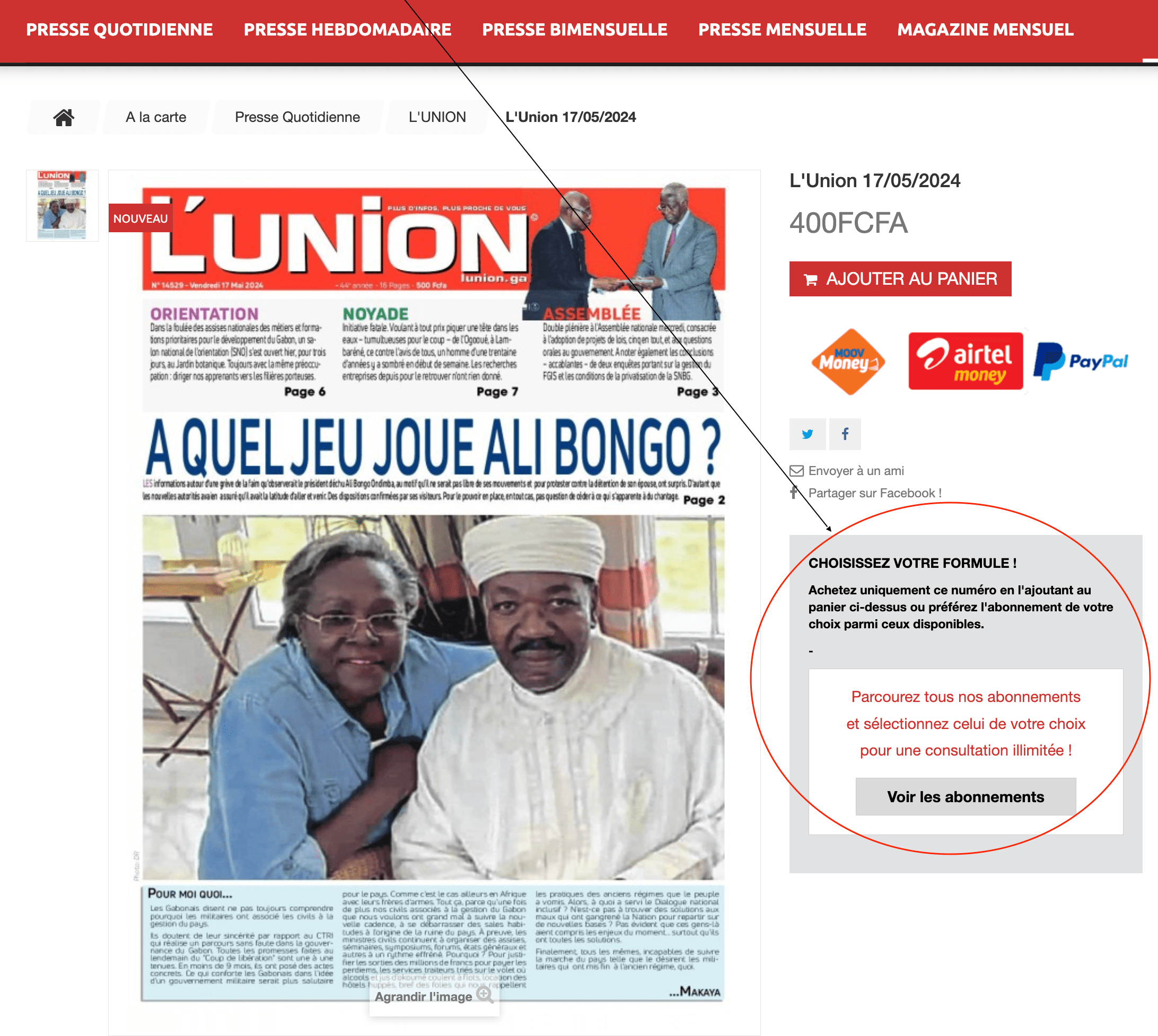Abonnement