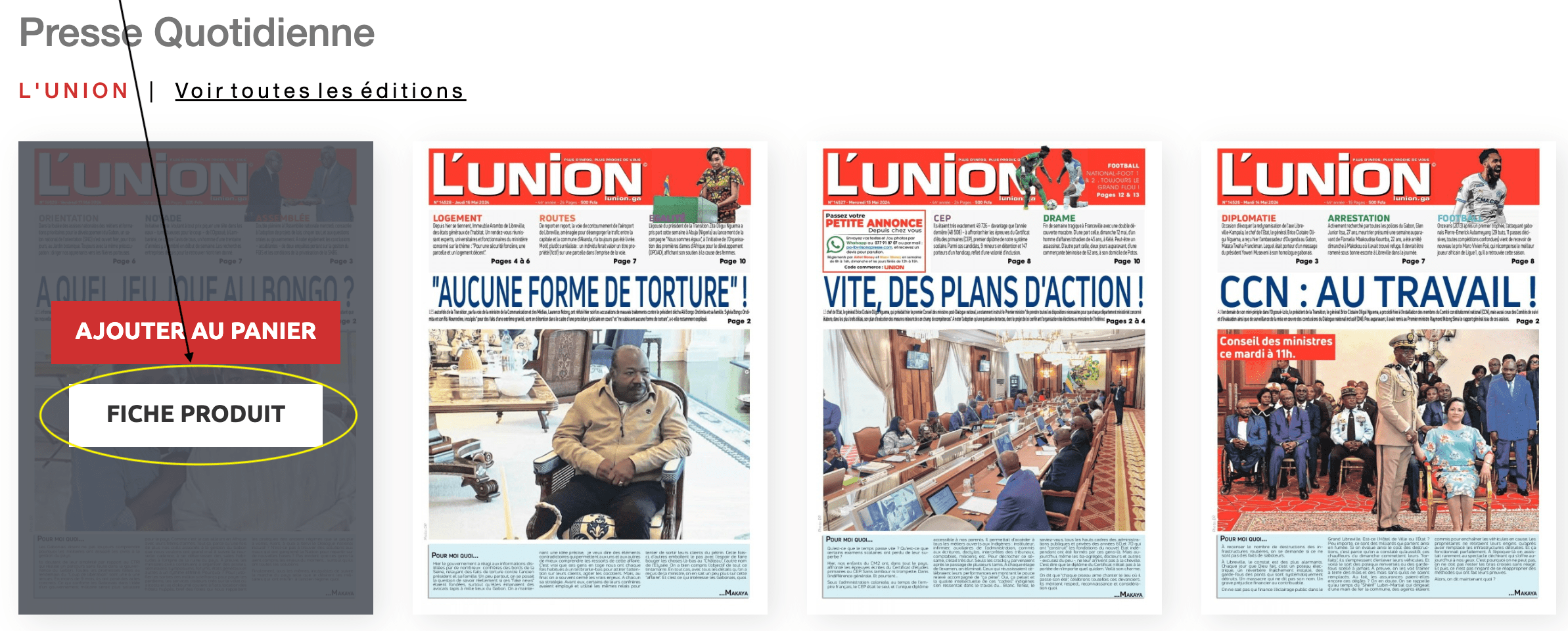 Fiche Produit
